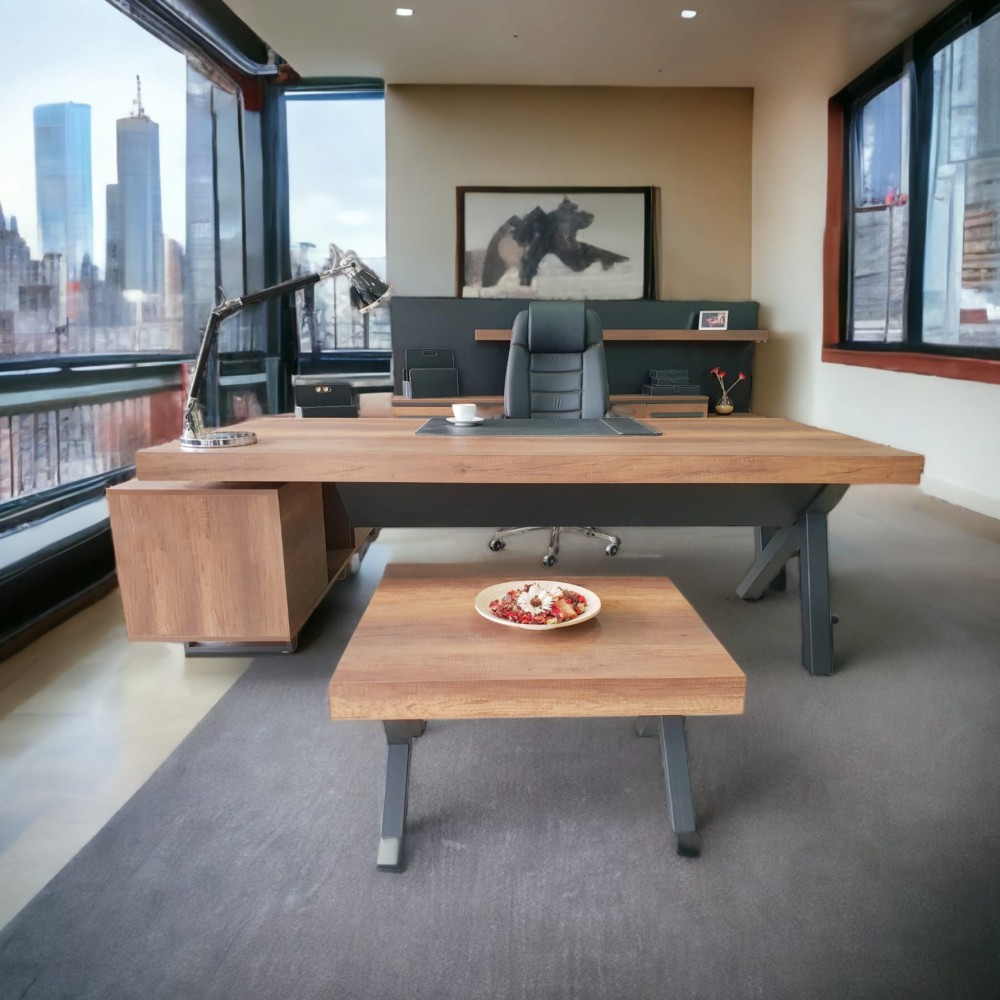 Istanbul Office Executive Team Table First Class - Baroque Black