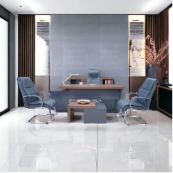 Istanbul Office Executive Office Canberra - Anthracite Walnut