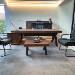 Istanbul Office Executive Team Table First Class - Pablo Anthracite