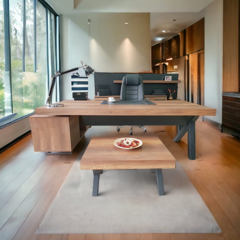 Istanbul Office Executive Team Table First Class - Baroque Black