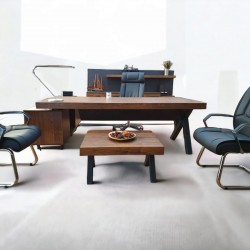 Istanbul Office Executive Team Table First Class - Pablo Anthracite