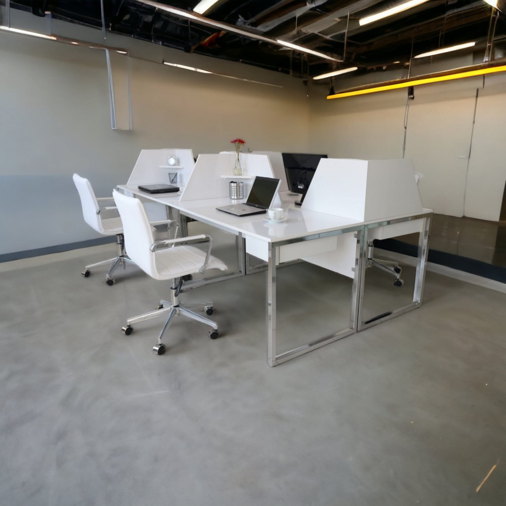 In The Multi Zealand Desk for Four Person 276x138cm