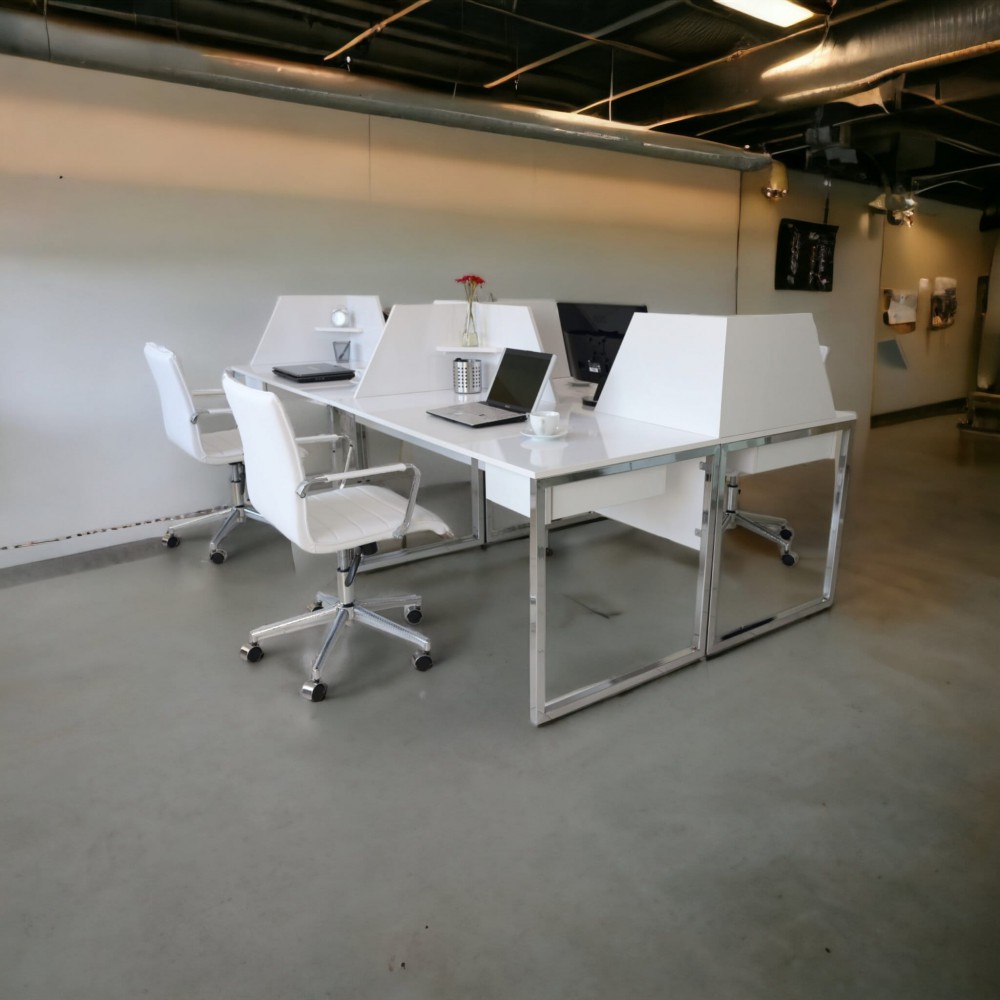 In The Multi Zealand Desk for Four Person 276x138cm