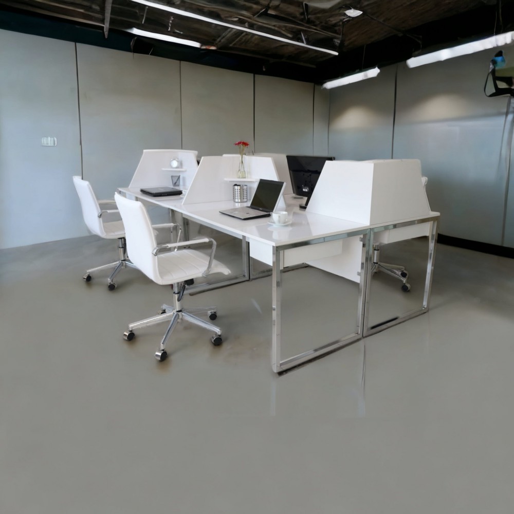 In The Multi Zealand Desk for Four Person 276x138cm