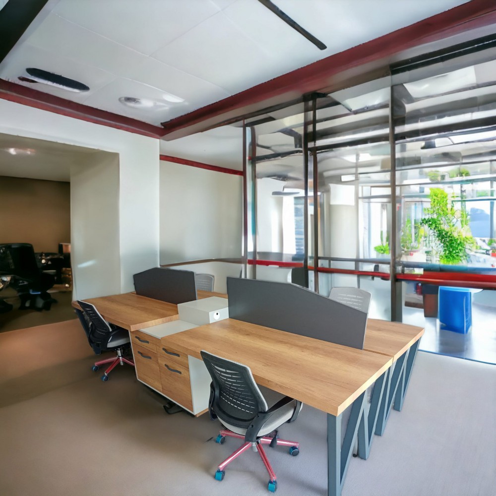 Star Desk for Four Person 