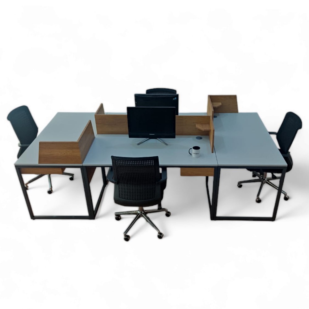 In The Multi Zealand Desk for Four Person 276x138cm