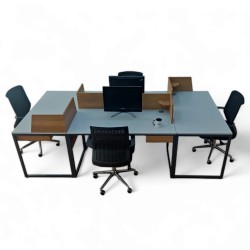 In The Multi Zealand Desk for Four Person 276x138cm