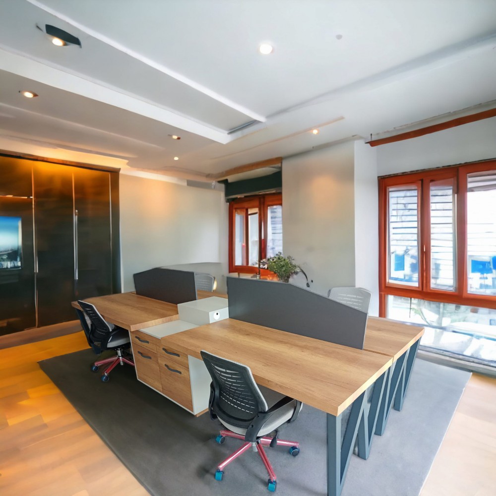 Star Desk for Four Person 