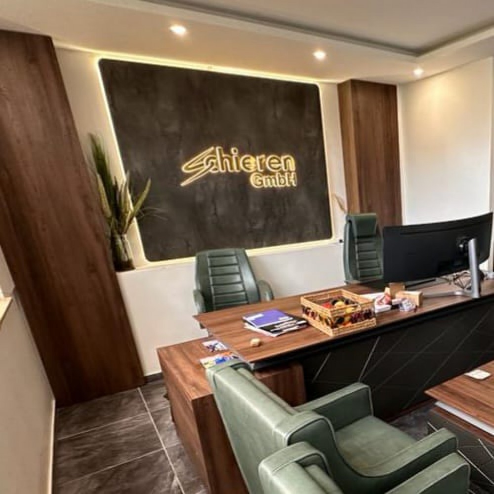 Office Wall Decoration 3D Led Logo Work