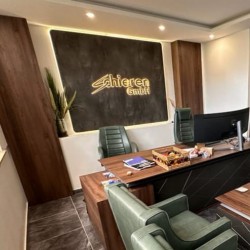 Office Wall Decoration 3D Led Logo Work