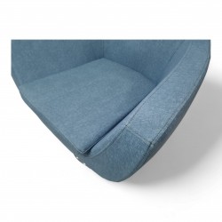 Kayra Waiting Chair Armchair - Flans Leg