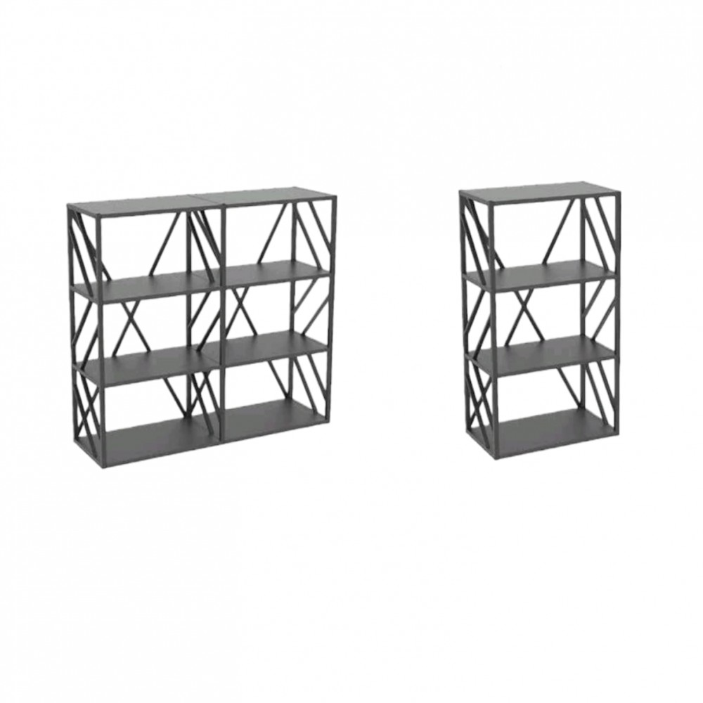 Metal Decorative Bookcase