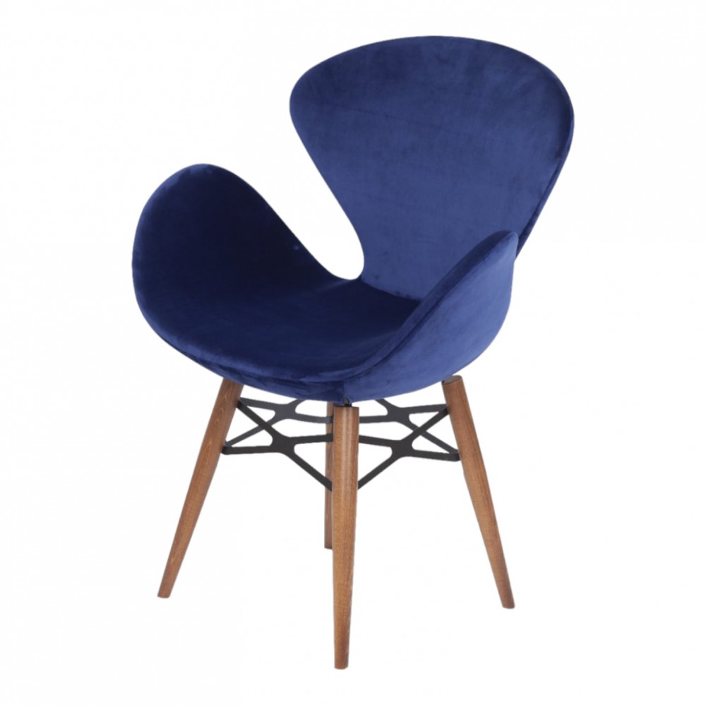 Bardi Guest Chair Wooden Leg