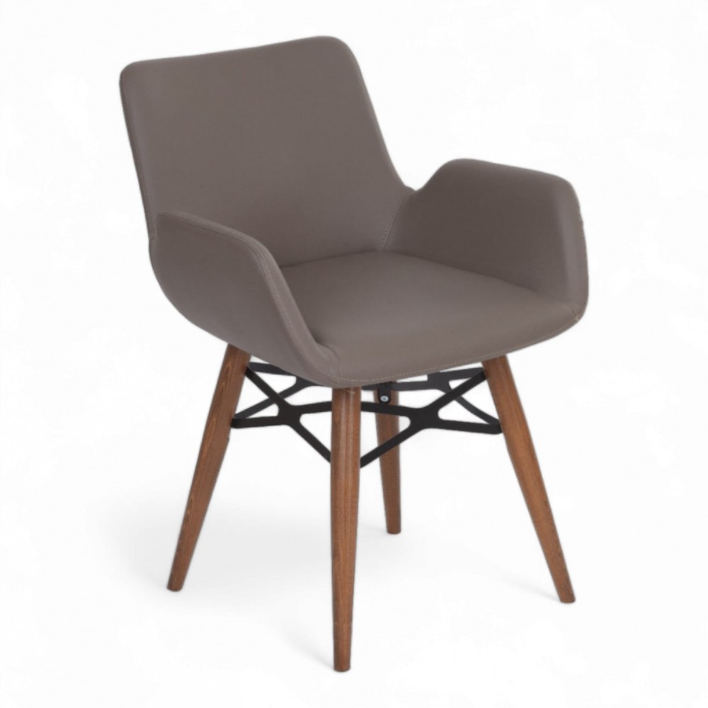 Dixa Guest Chair Wooden Leg