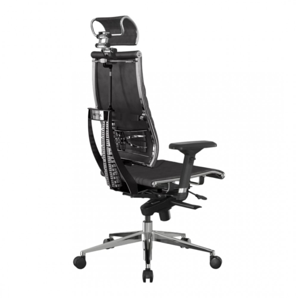 Metal Frame Velour Manager Chair