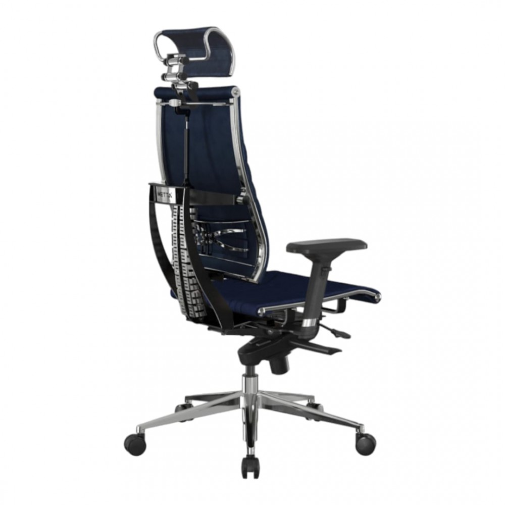 Metal Frame Velour Manager Chair