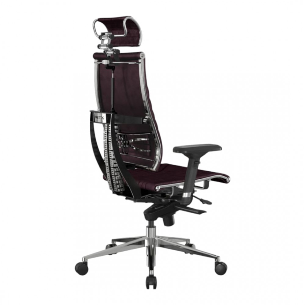 Metal Frame Velour Manager Chair