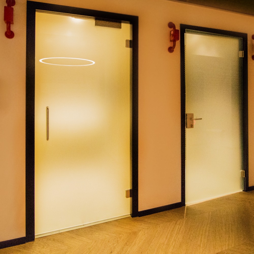 Glass Door Partition Systems