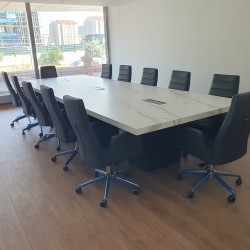 Gök Metal Meeting Table