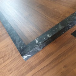 Wooden Marble Pattern Meeting Table