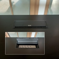 IOM Motorized Height Adjustable Wheeled Table