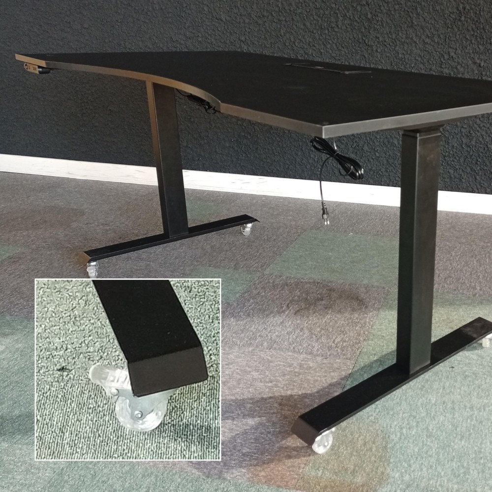 IOM Motorized Height Adjustable Wheeled Table