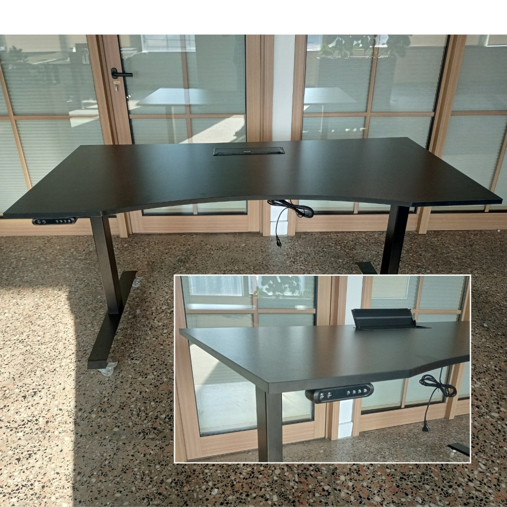 IOM Motorized Height Adjustable Wheeled Table