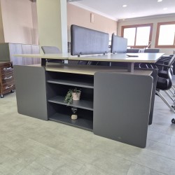 Qatar For Four Person Desk Workstation