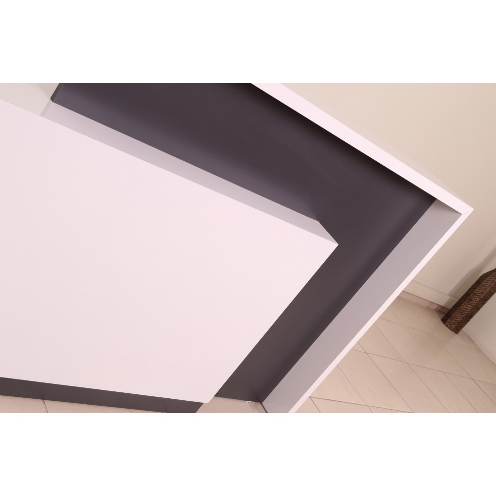Box Office Reception Desk Table White Anthracite Istanbul