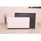Box Office Reception Desk Table White Anthracite Istanbul