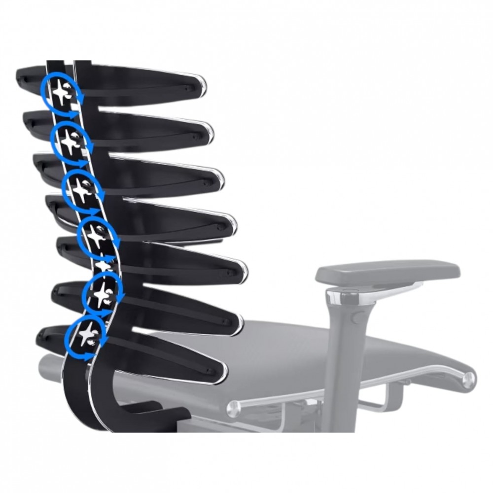 Metal Frame Equalizer Anatomical Executive Chair