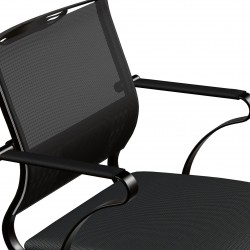 Metal Frame Meeting Chair