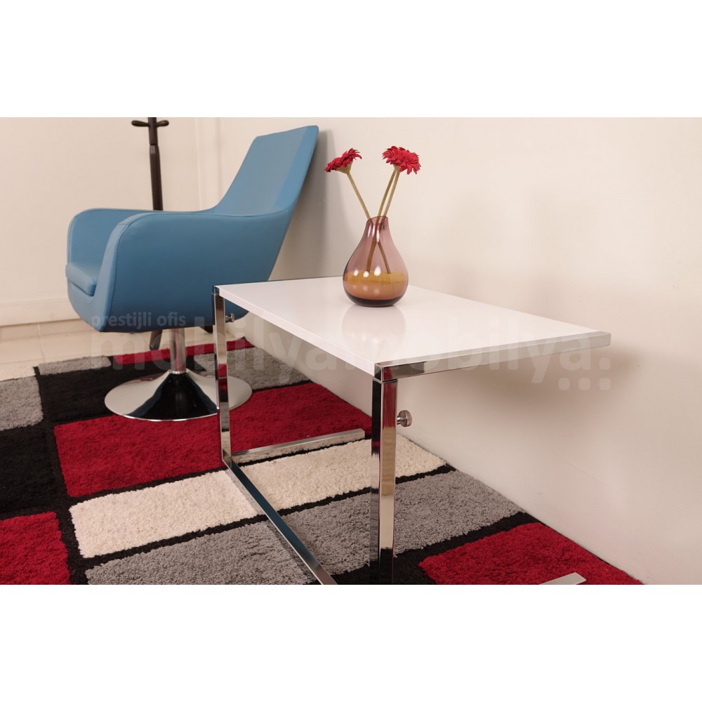 Bell Laptop Stand High Gloss White