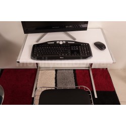 Bell Laptop Stand High Gloss White