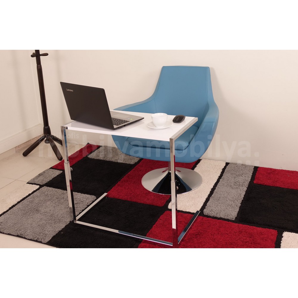 Bell Laptop Stand High Gloss White