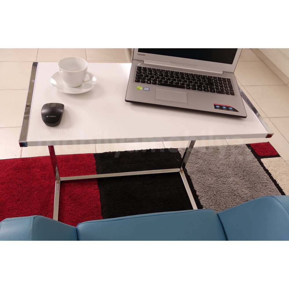 Bell Laptop Stand High Gloss White