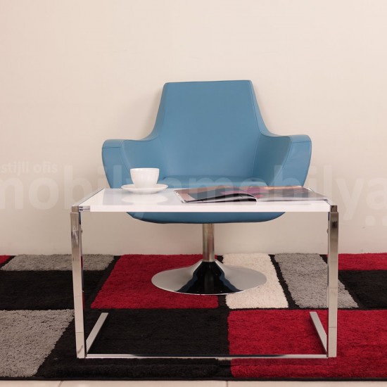 Bell Laptop Stand High Gloss White