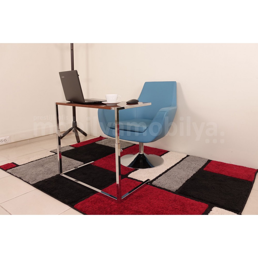 Bell Laptop Stand Walnut High Gloss