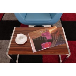 Bell Laptop Stand Walnut High Gloss