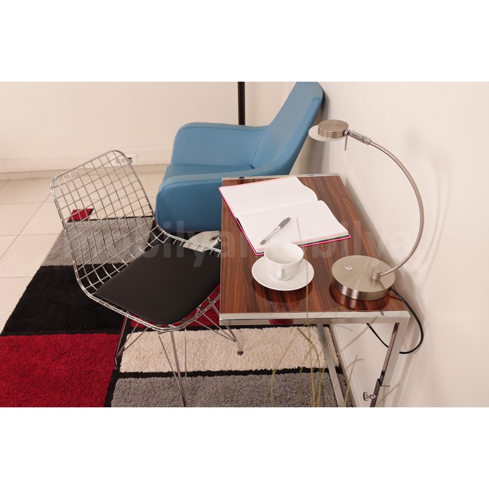 Bell Laptop Stand Walnut High Gloss