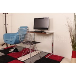 Bell Laptop Stand Walnut High Gloss