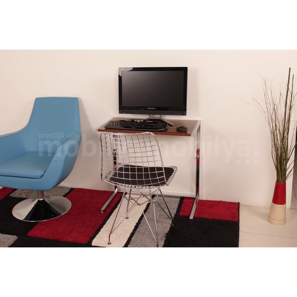 Bell Laptop Stand Walnut High Gloss