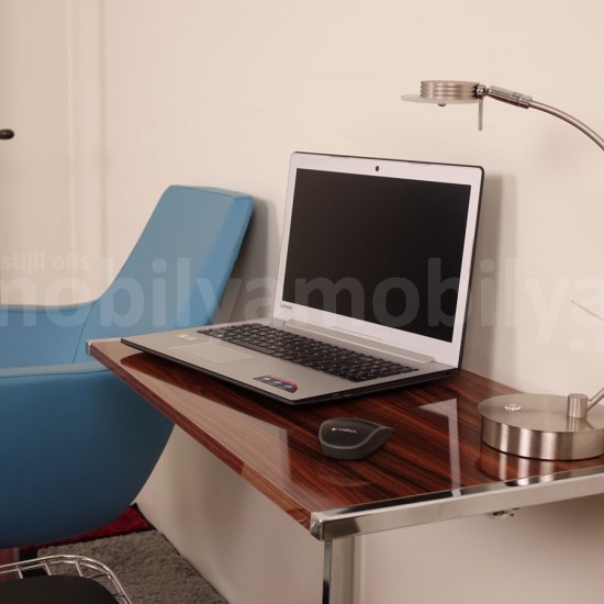 Bell Laptop Stand Walnut High Gloss