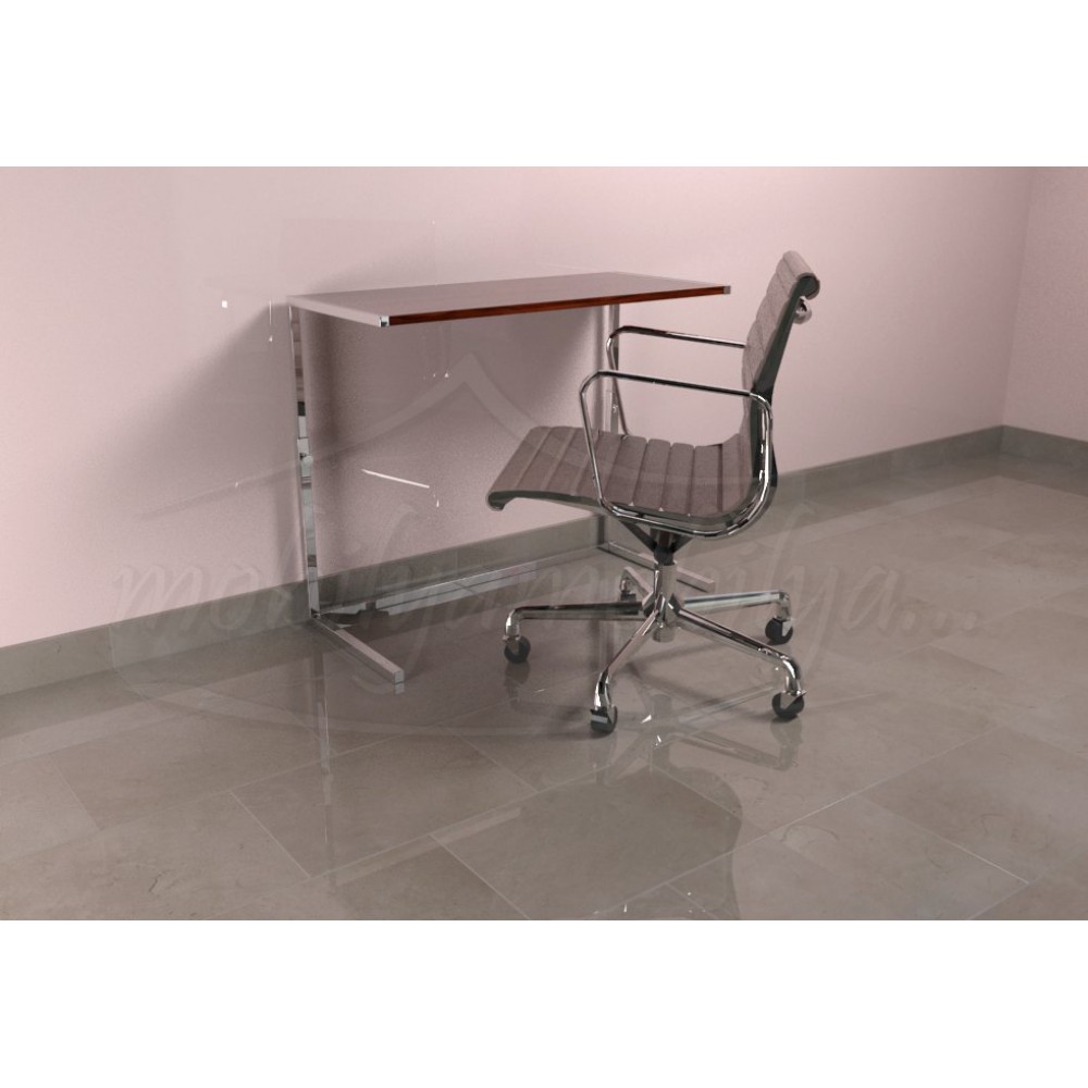 Clarissa Wide Laptop Desk Walnut