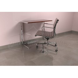 Clarissa Wide Laptop Desk Walnut