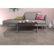 Clarissa Wide Laptop Desk Walnut