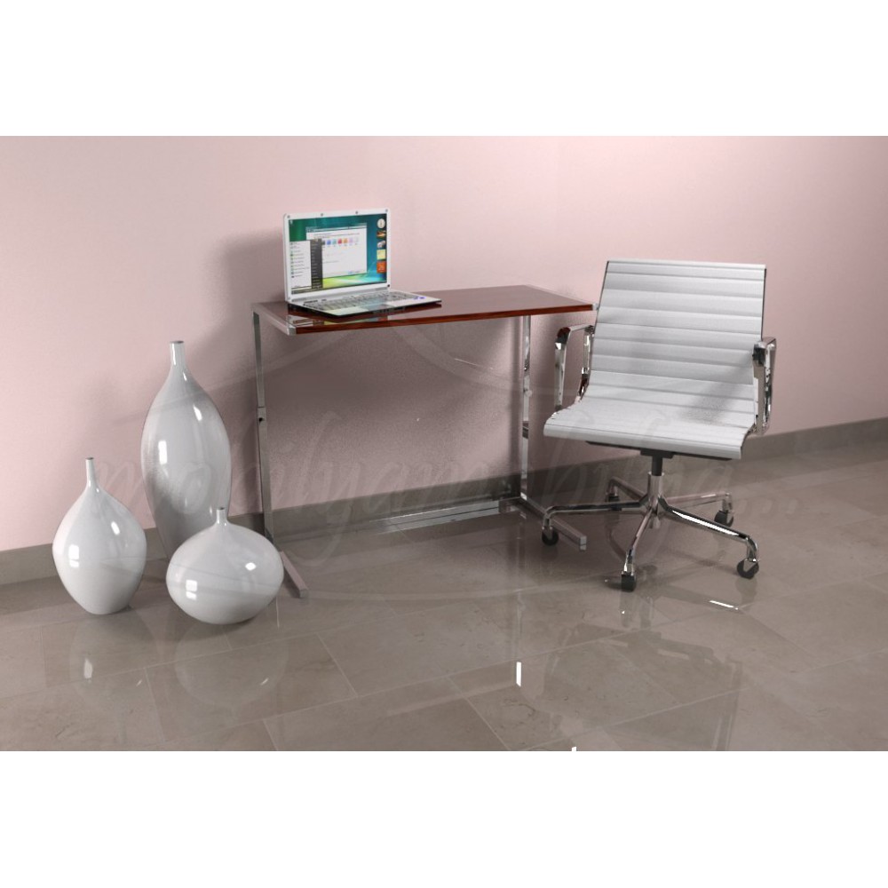 Clarissa Wide Laptop Desk Walnut