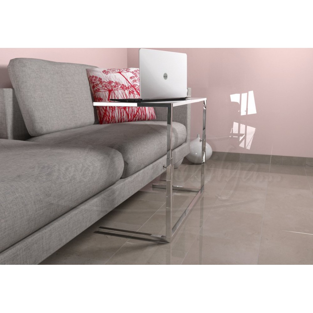 Clarissa White Large Laptop Desk