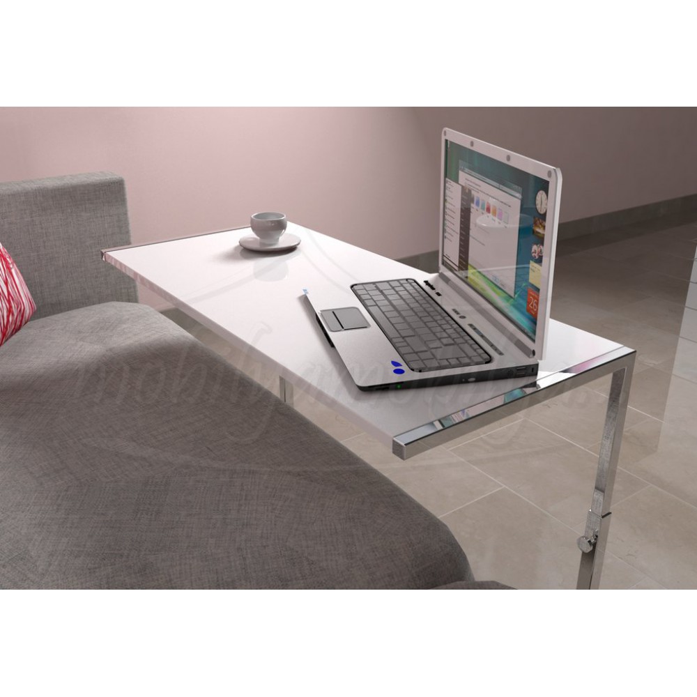 Clarissa White Large Laptop Desk