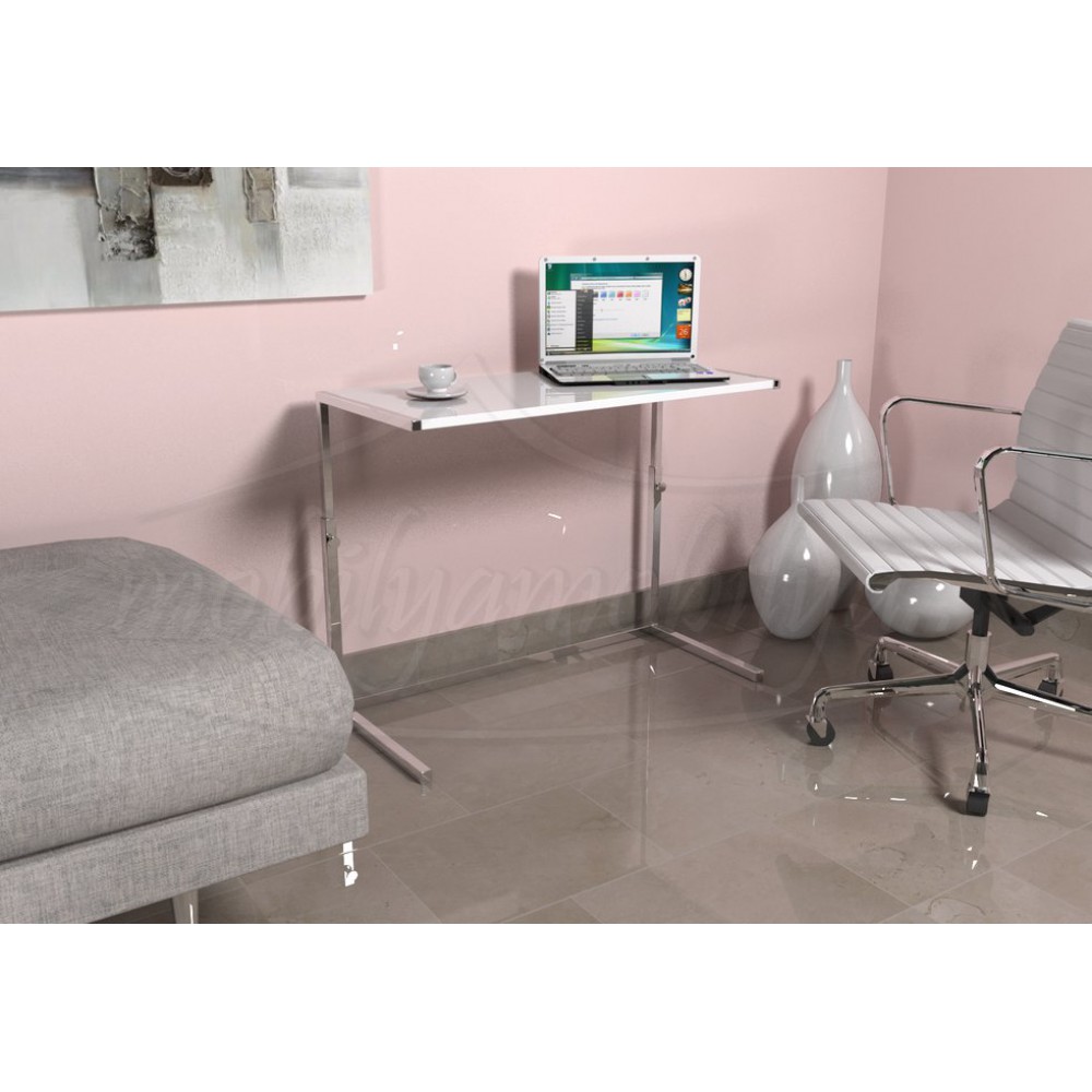 Clarissa White Large Laptop Desk